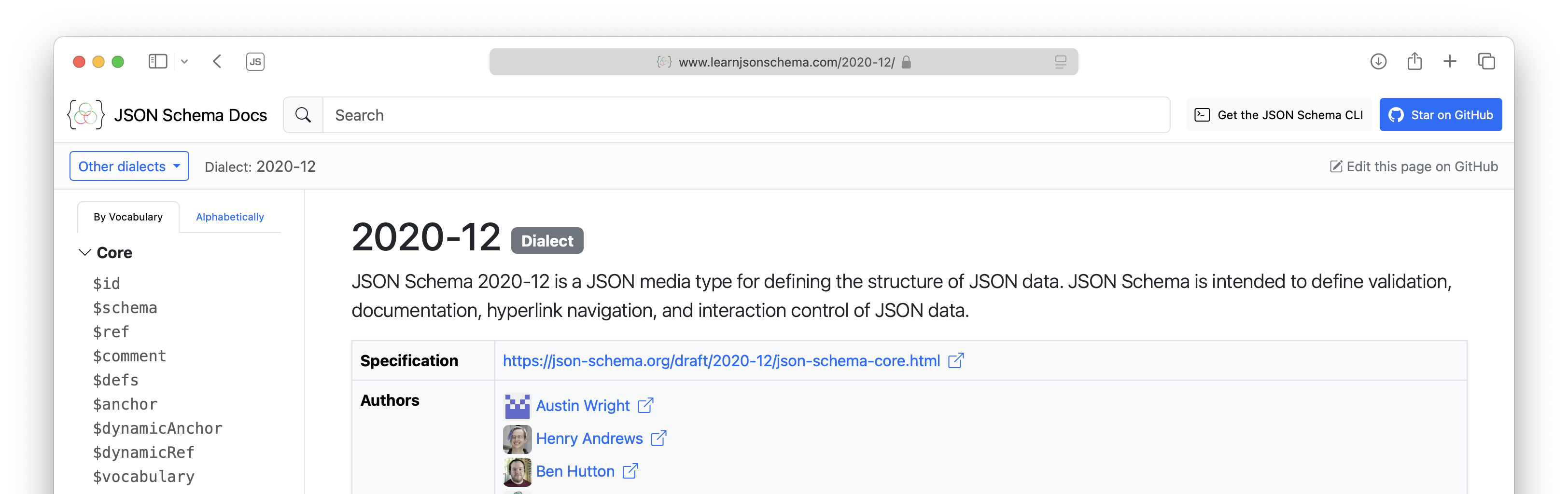 Learn JSON Schema